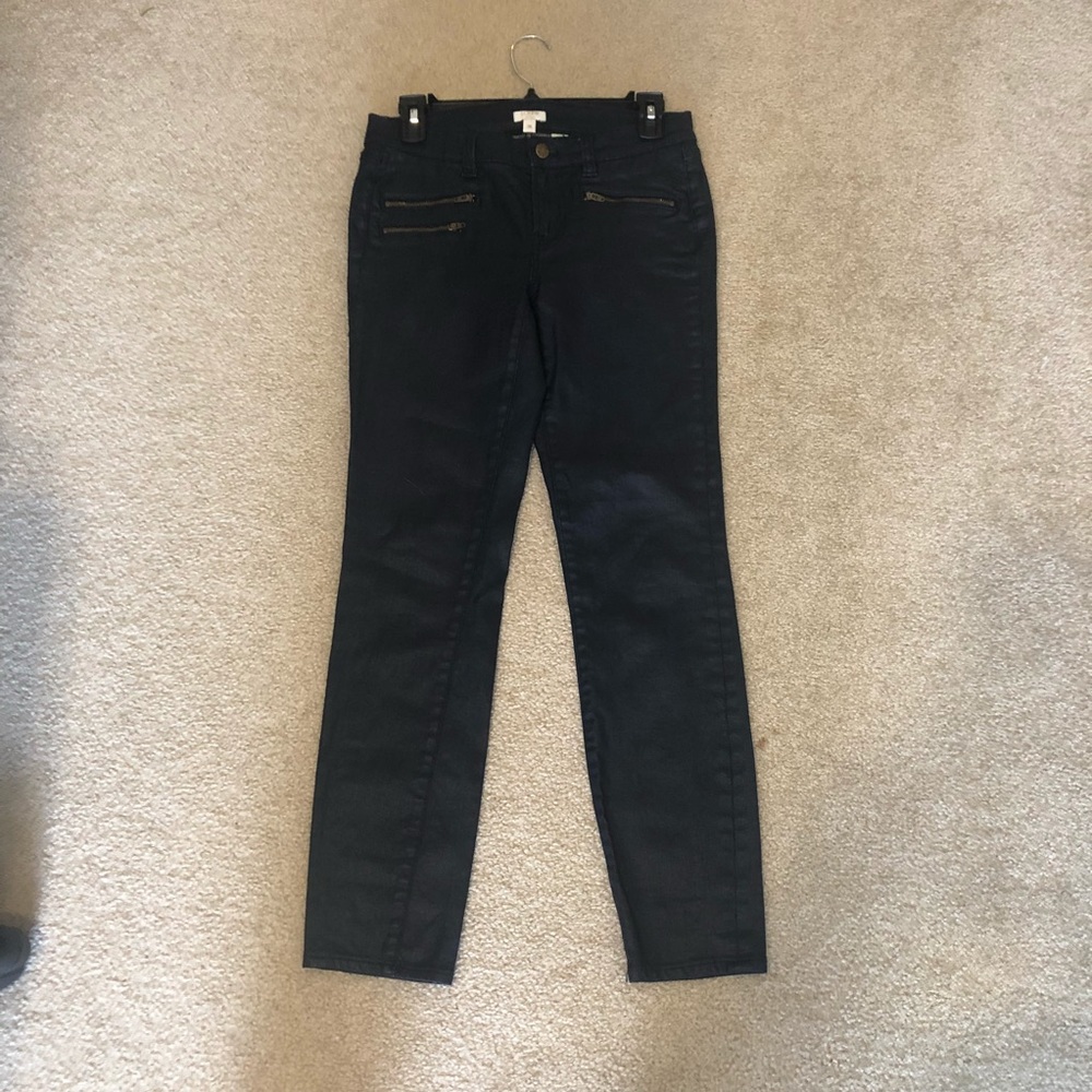 J. Crew | Skinny Jean in Coated Denim | Size 26
